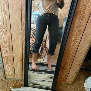 Cheetah bottom capris